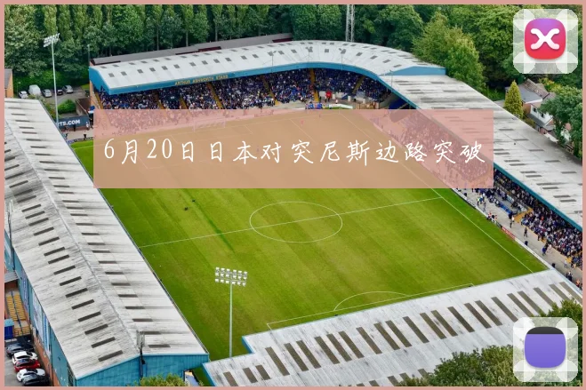 6月20日日本对突尼斯边路突破